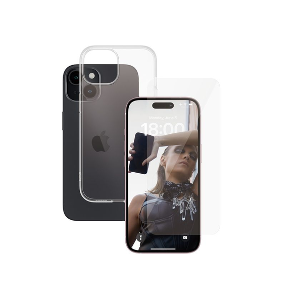 PanzerGlass SAFE. 2-in-1-Pack iPhone 2023 iPhone 6.1 Protector de pantalla Apple 1 pieza(s)