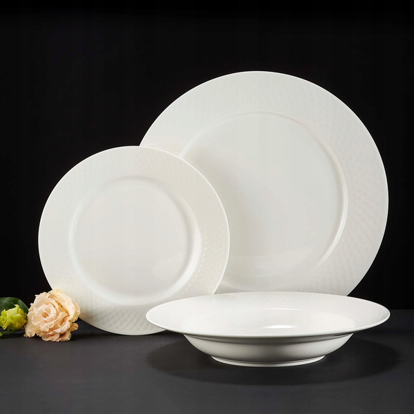 Ambition Sonia étkészlet 18 részes fehér