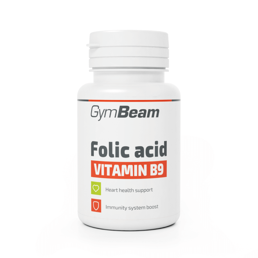 Folsav (B9-vitamin) - 90 tabletta - GymBeam (HMLY-40864-1-90tab)