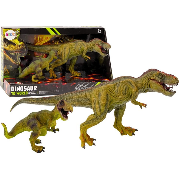 Dinosaur Figurines Tyrannosaurus Kis Készlettel 2 Db 19018