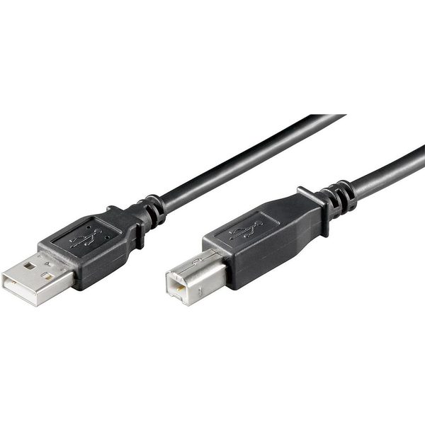 Microconnect USBAB3B-LSZH cabluri USB USB 2.0 3 m USB A USB B Negru