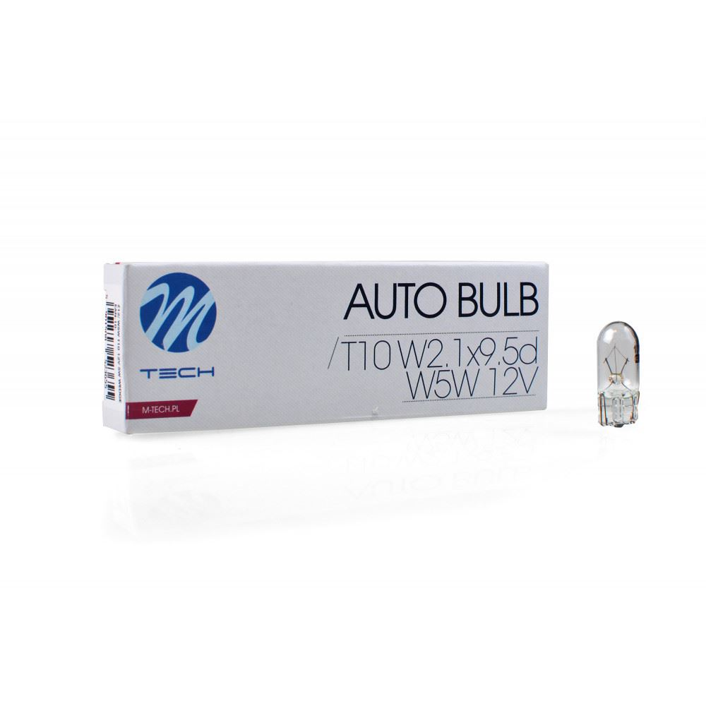 M-Tech T10, W5W halogén izzó 12V, 1db (72Z12) (72Z12)