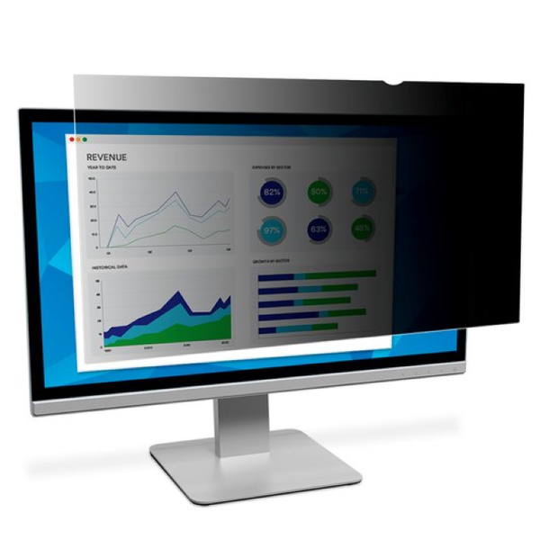 3M PF235W9B Rammeløst display privatlivsfilter 59,7 cm (23.5")