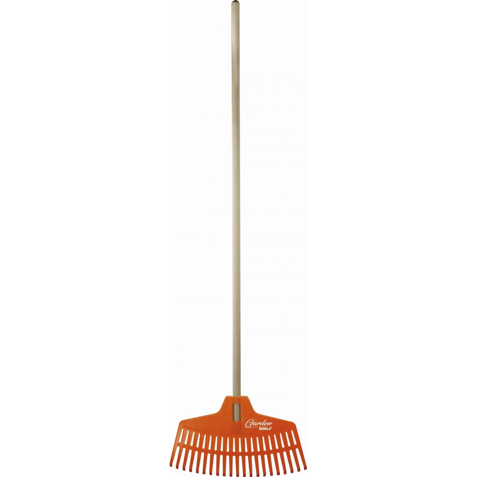 Dedra 80C053 Gereblye Fa Nyéllel, Narancssárga Pvc 134cm, Fi 22mm (80C053)