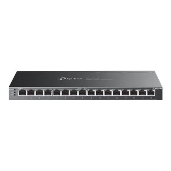 TP-Link Omada SG2016P netværksswitch Administreret L2/L2+ Gigabit Ethernet (10/100/1000) Strøm over Ethernet (PoE) Sort
