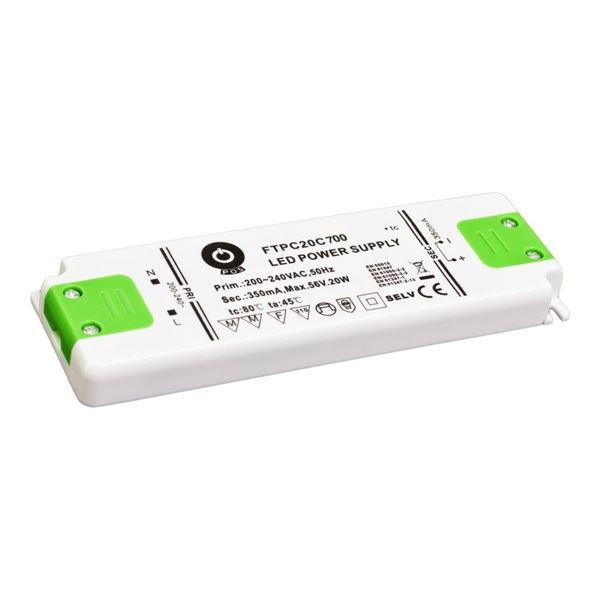 POS POWER 5208619 POS POWER FTPC20C700 700mA/14~29V 20.3W IP20 LED захранване