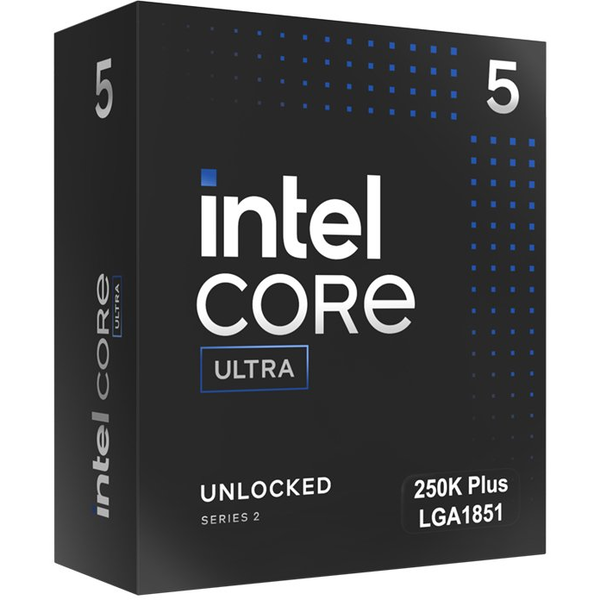 Intel BX80768250K Intel Core Ultra 5 250K Plus, LGA1851, 18 Core, 4.2 /5.3 GHz, DDR5, 125W, Boxed