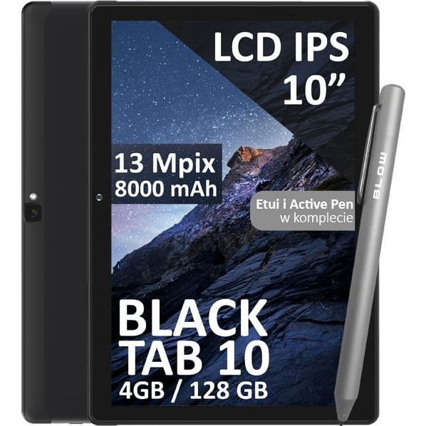 Blow BlackTab10 10" 4GB/128GB 4G LTE Tablet
