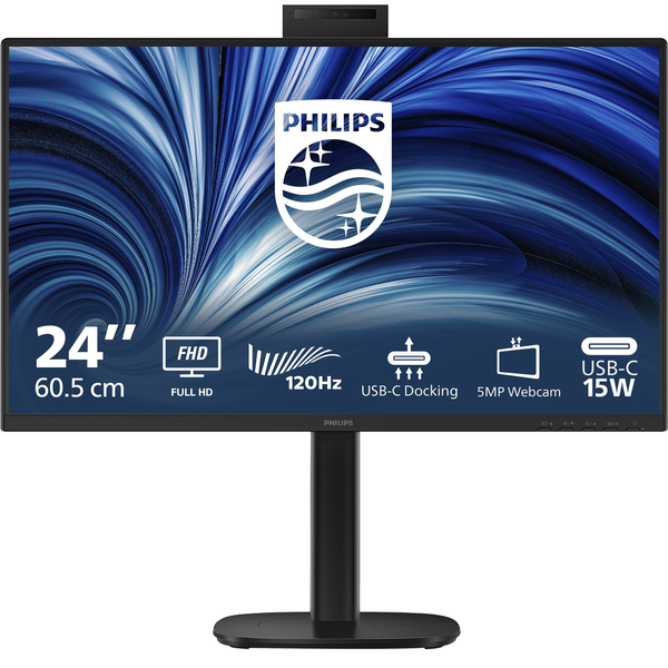 Philips 3000 series 24B2U3301H/00 computerskærm 60,5 cm (23.8") 1920 x 1080 pixel Fuld HD LCD Sort