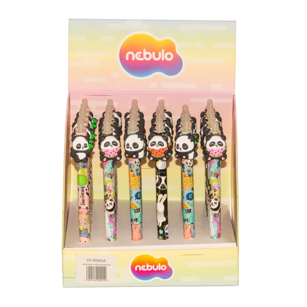 Nebulo Panda II radírozható nyomógombos zselés toll (DT-PANDA)