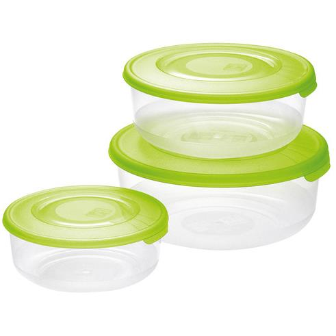 Tontarelli, 3 db, kerek, zöld (8005989264391)