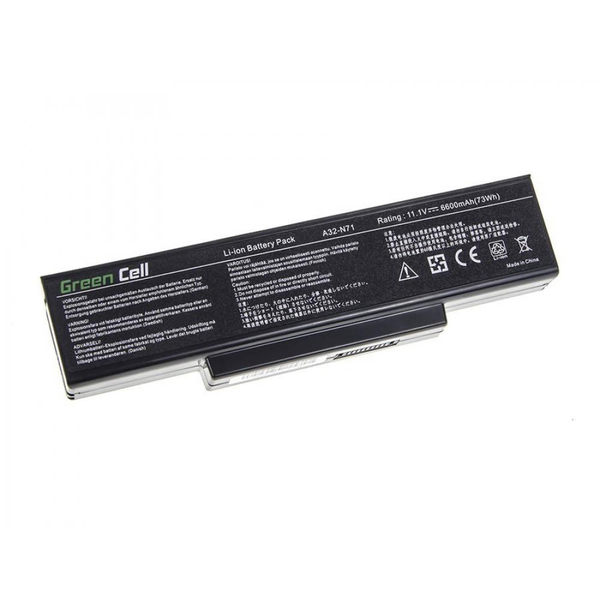 Baterie A32-K72 pro Asus K72J K73SV X73S N73SV N71 N71J N73S K73S 6600mAh