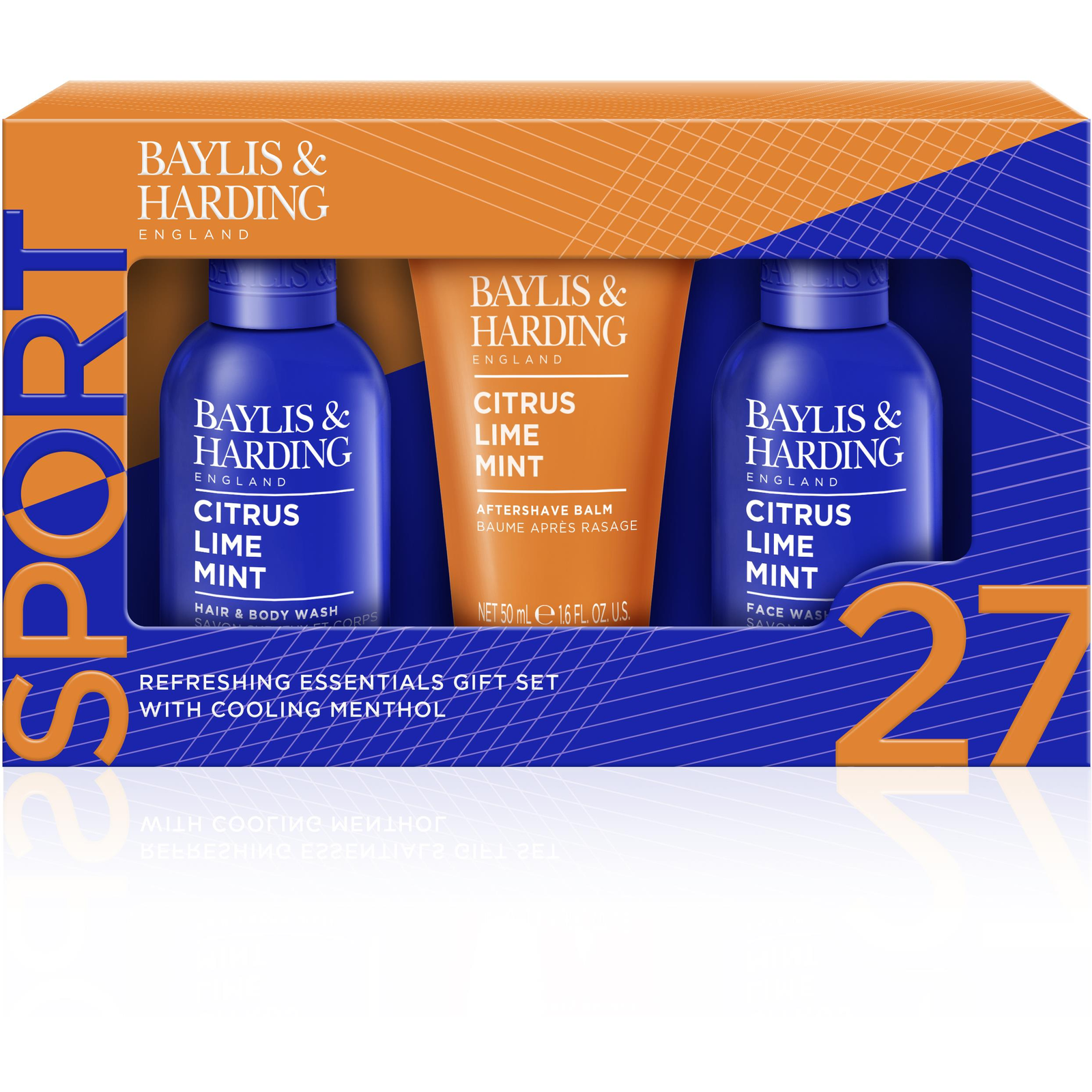 BAYLIS & HARDING mini testápoló ajándékcsomag, Citrus, Lime & Menta 250 ml (017854117136)