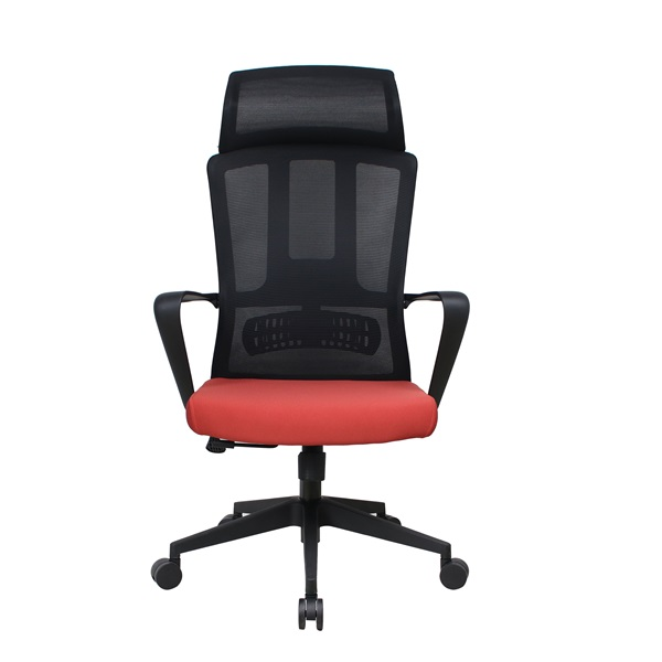 IRISOffice Astra narancs/fekete ergonómikus, szövet-hálós irodai forgószék fej és háttámasszal (ASTRA NARANCS FEKETE)