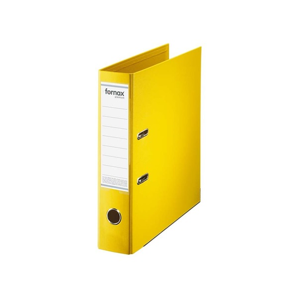 Fornax Master A4 8cm sárga iratrendező (403304)