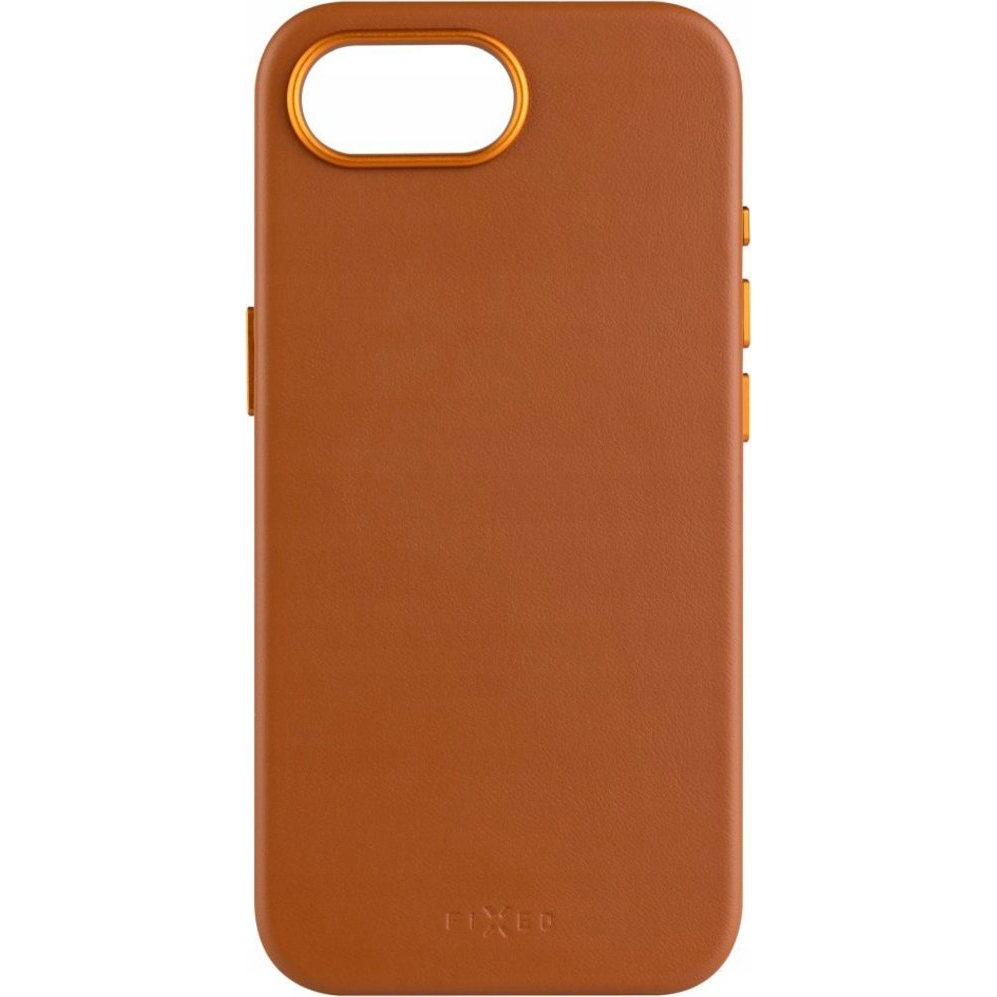 Fixed MagLeather MagSafe Apple iPhone 16E Telefon tok - Barna (FIXLM-1404-BRW)