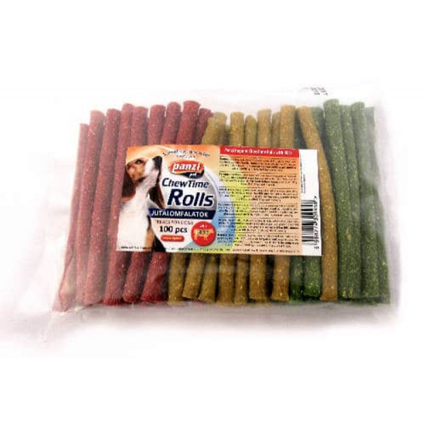 Panzi ChewTime Rolls 100 db Szines Ropi