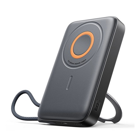 JOYROOM JR-PBM02 10000 mAh 22,5 W магнитна преносима зарядна станция, черна