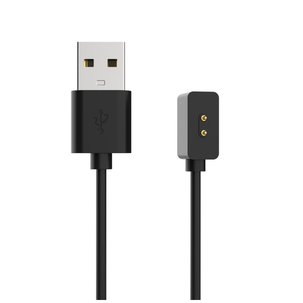 Fixed Xiaomi Mi Band/Smart Band 8/9/Pro/Active USB-A töltőkábel 1m - Fekete