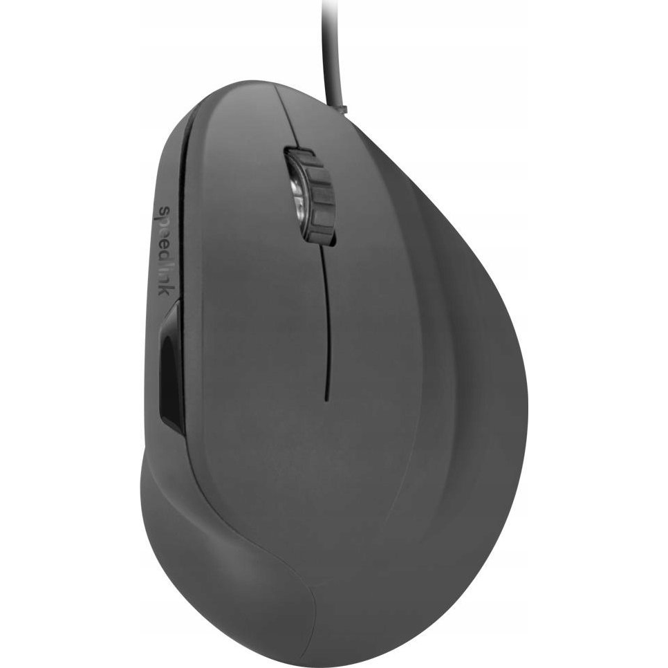 Speedlink Piavo Ergonomikus Egér USB Optikai Fekete 6 Gombok 2400 DPI (SL-610019-RRBK)
