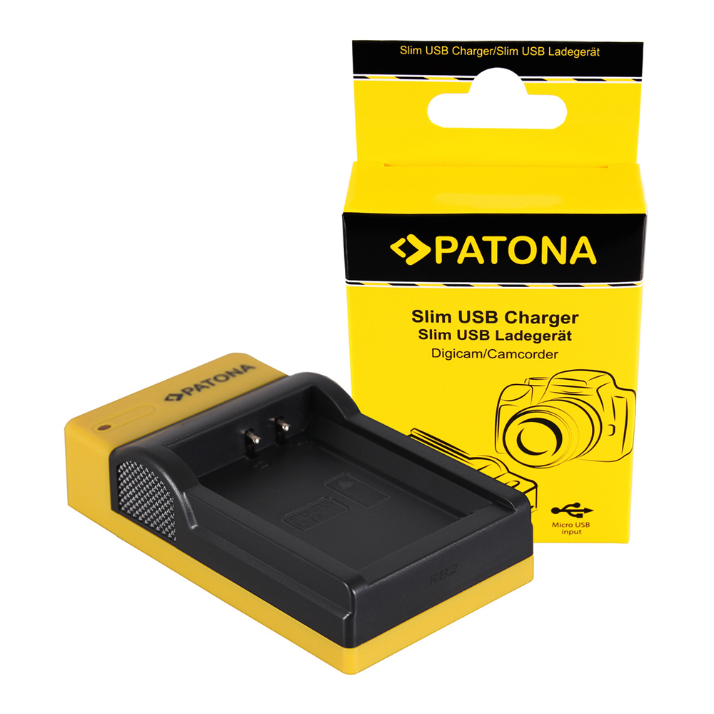Patona PT151629 Foto Canon LP-E10 slim USB Akkumulátor töltő (PT151629)