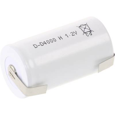Mexcel D4000H Speciális akku Góliát (D) Magas hőmérséklet álló, U forrfül, Flat-top NiCd 1.2 V 4000 mAh (NS4000DH-LFU)