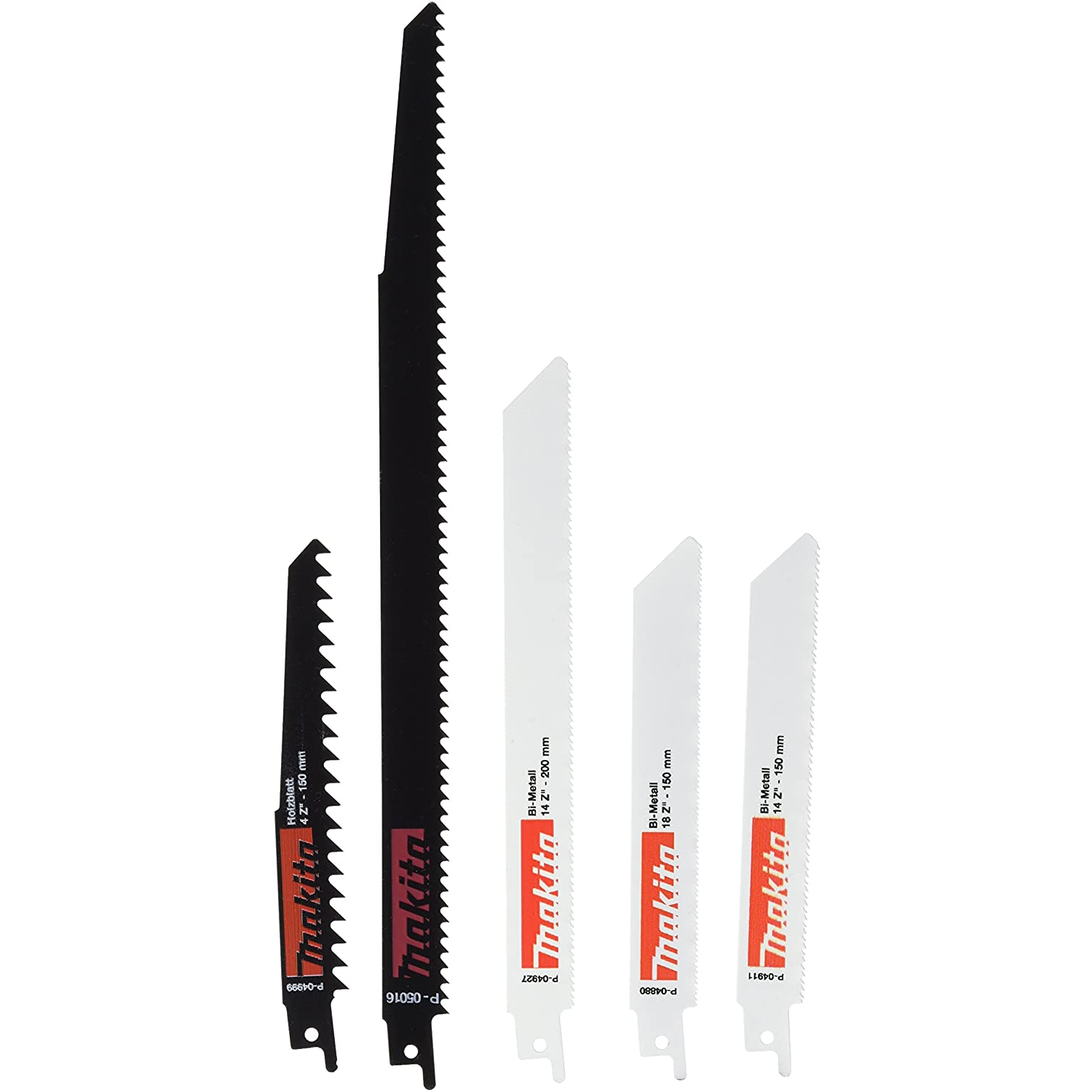 Makita P-83945 Fűrészlap Készlet (5db/csomag) (P-83945)