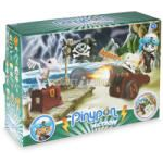 Famosa Pinypon Action - csontváz kalóz figura és hű társa, ágyúval (FAM0065) (FAM0065)