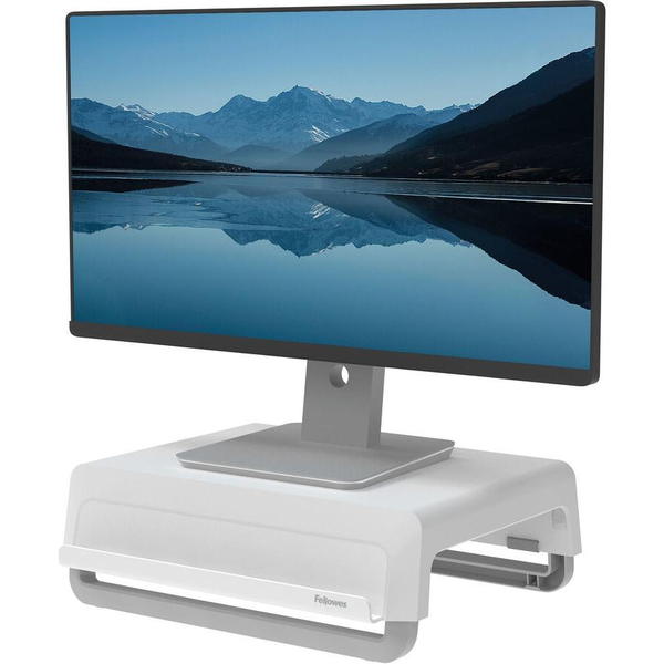 Fellowes 100016561 flat panel bureau steun Grijs, Wit