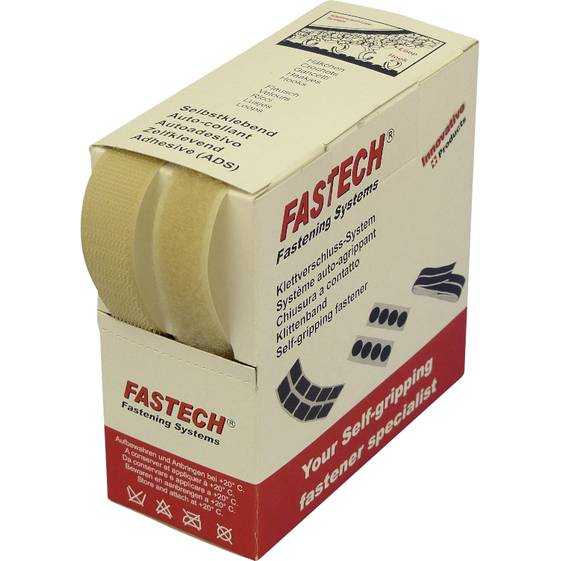 FASTECH® FASTECH Tépőzár Felvarrható Bolyhos és horgos fél (H x Sz) 5 m x 20 mm Bőrszínű 5 m (B20-STD091805) (B20-STD091805)
