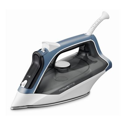 Rowenta EFFECTIVE 2 Száraz és gőzölős vasaló Rozsdamentes acél talp Fekete, Kék, Fehér