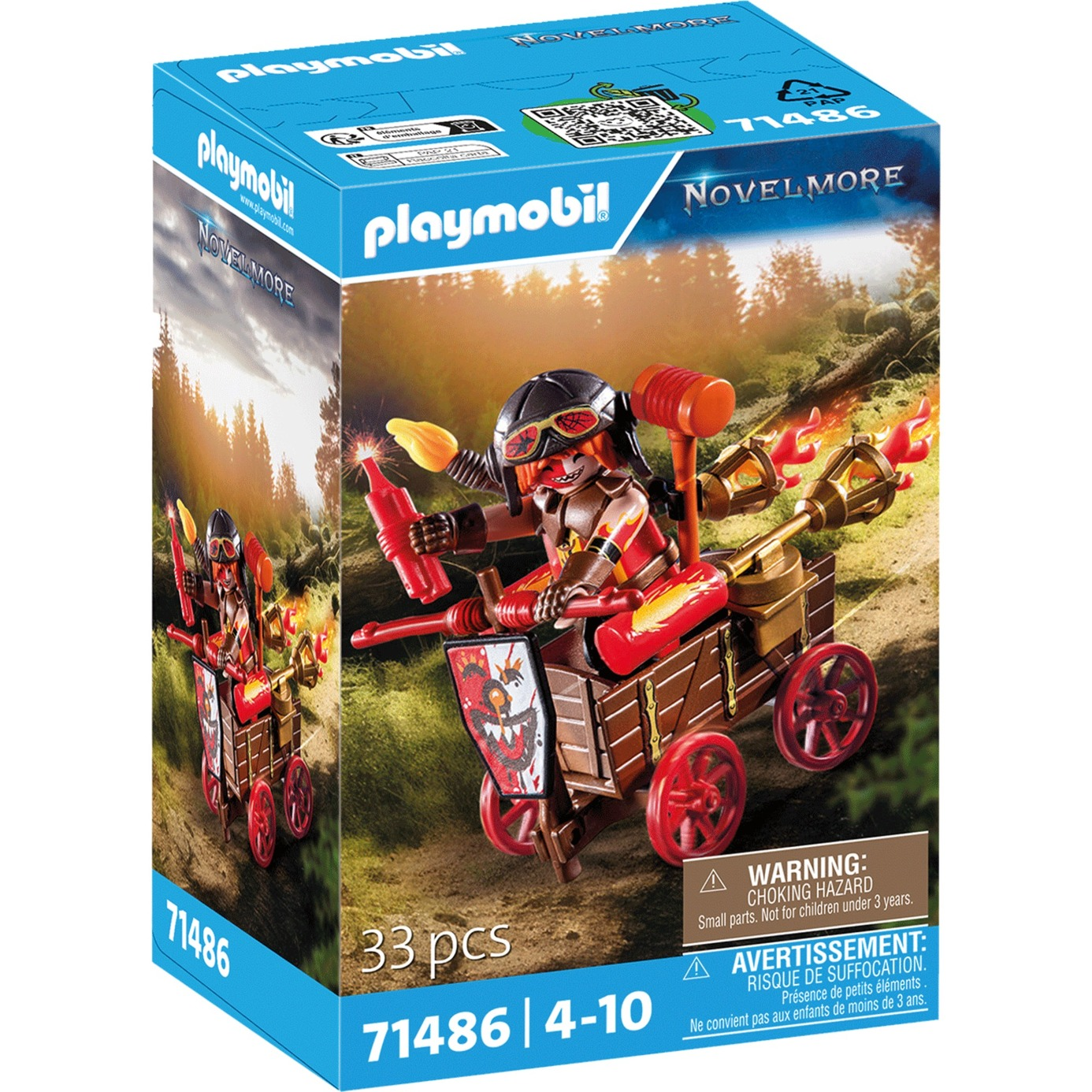 Playmobil Novelmore: 71486 - Kahboom versenyautója (71486)