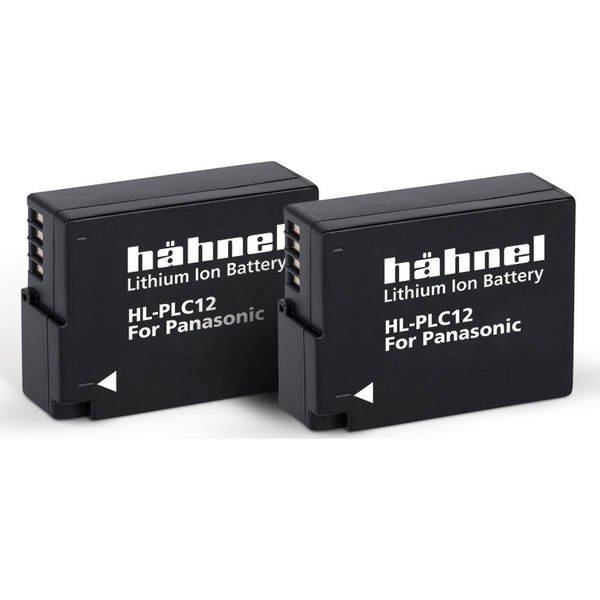 HAHNEL HL-PLC12 TWIN PACK akkumulátor szett (Panasonic DMW-BLC12 1000 mAh)