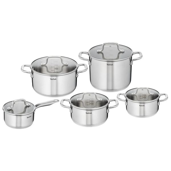 Tefal Virtuoso E492SA grydesæt 5 stk