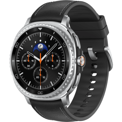 Samsung Galaxy Watch 8 Classic 3,3 cm (1.3") AMOLED 46 mm Digitális 438 x 438 pixelek Érintőképernyő Ezüst Wi-Fi GPS (műhold)