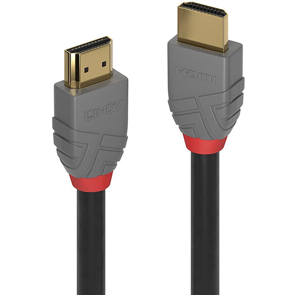 Lindy 36968 HDMI-kabel 15 m HDMI Type A (Standard) Sort, Grå