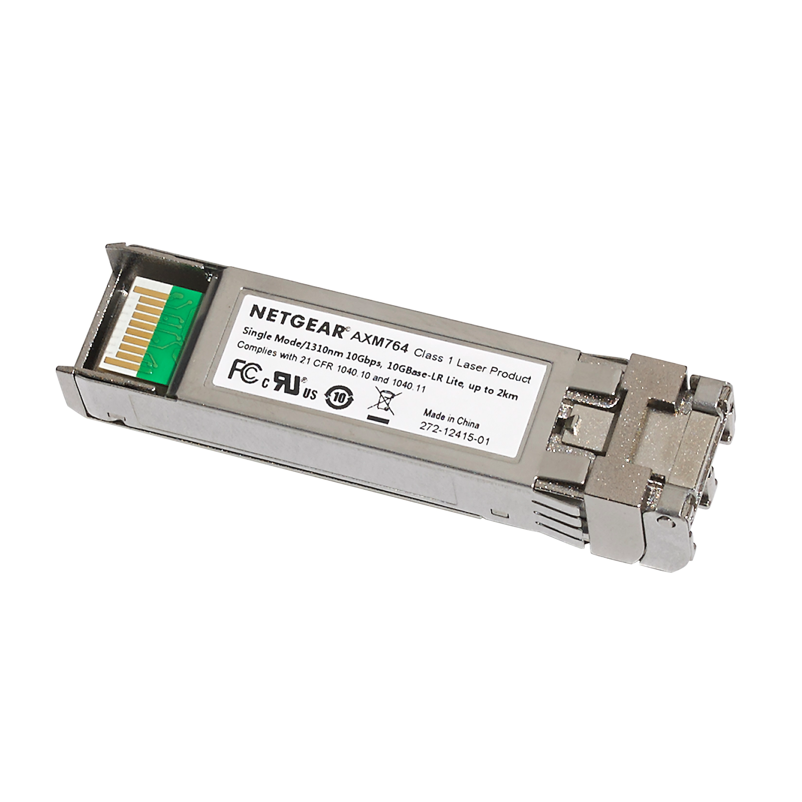 NETGEAR 10GBASE-LR Lite SFP+ modul transcieveru Optické vlákno 10000 Mbit/s SFP+ (AXM764-10000S)