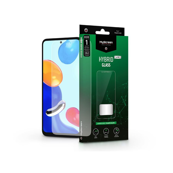 Xiaomi Redmi Note 11/Note 11S гъвкаво стъклено протекторно фолио за екрана - MyScreen Protector Hybrid Glass Lite - прозрачно