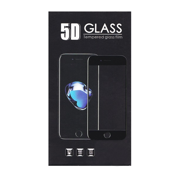 gigapack Képernyővédő üveg (5D, full glue, 0.3mm, 9H) FEKETE Huawei P30 Pro (GP-88042)