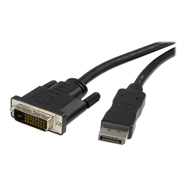 StarTech.com DP2DVIMM10 videokabel adapter 3 m DisplayPort DVI-D Sort