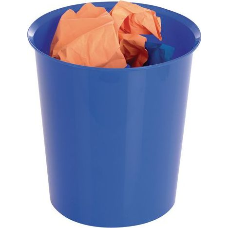 Kosz na śmieci Staples 16L niebieski (C72352)