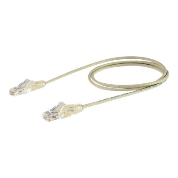 StarTech.com N6PAT50CMGRS netværkskabel Grå 0,5 m Cat6 U/UTP (UTP)