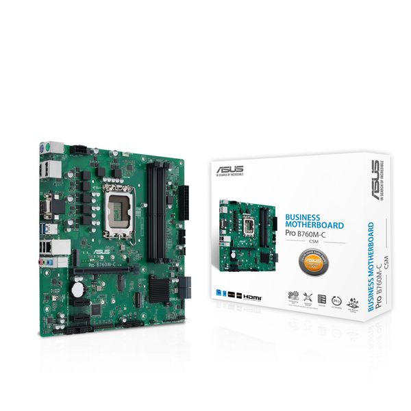 ASUS PRO B760M-C-CSM Intel B760 LGA 1700 Micro ATX