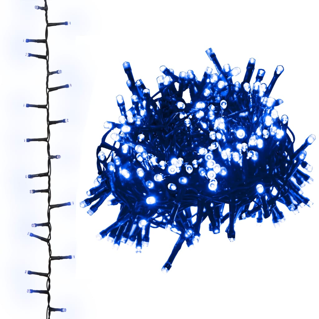 kék fényű kompakt PVC LED-szalag 400 LED-del 13 m (343256)