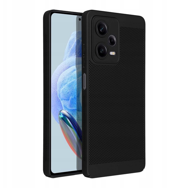 ZONE Breezy légáteresztő hátlaptok Xiaomi Redmi Note 14 4G (Global) fekete