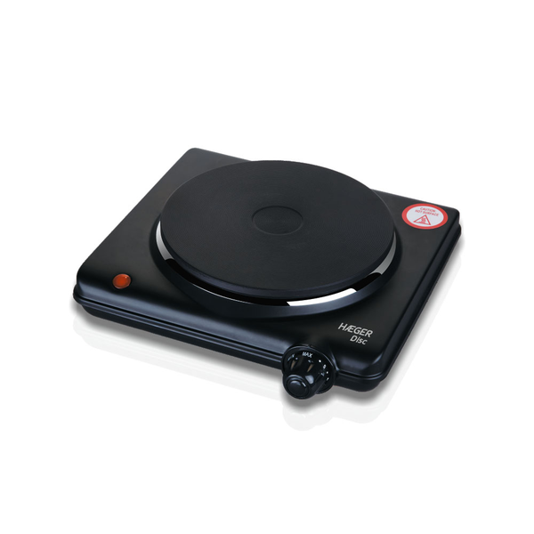Haeger Disc Electric Elektromos főzőlap - Fekete