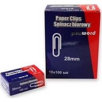 Spinacze 28mm (10x100szt)