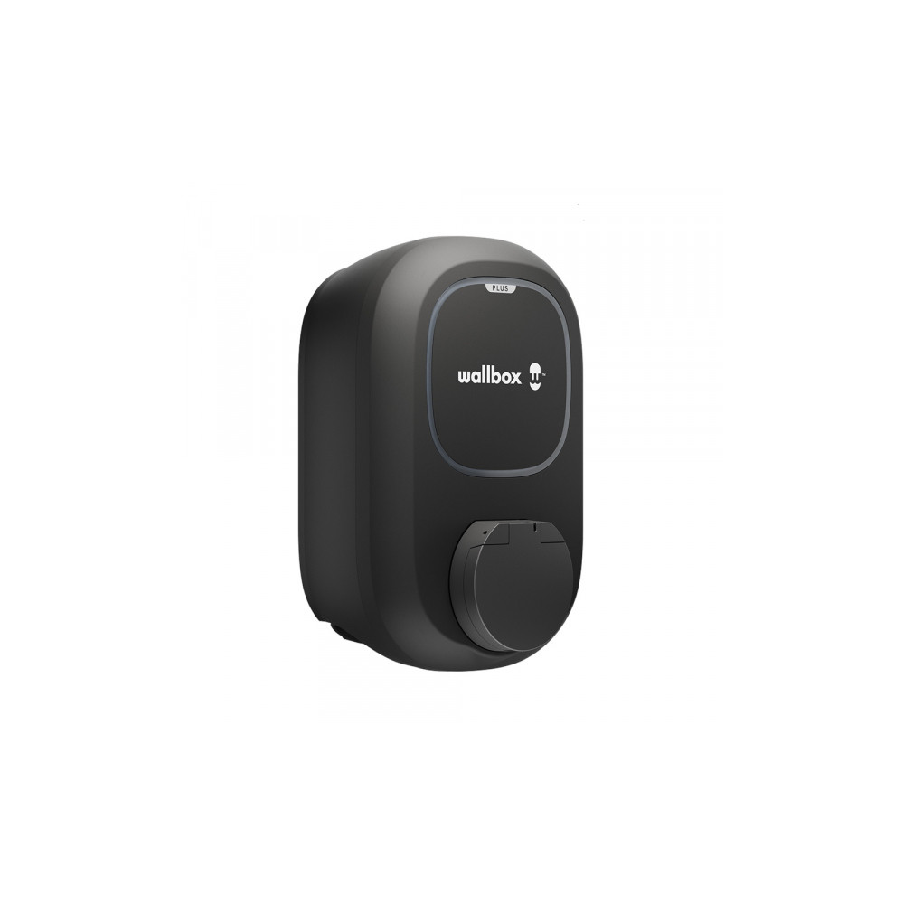 Wallbox Pulsar Plus Socket Elektromos autó fali töltő - Fekete (22kW - 32A / Type-2) (PSP1-W-2-4-9-002)