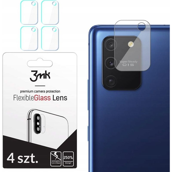 Hybridní Sklo 3MK pro Samsung Galaxy S10 Lite, 4 ks