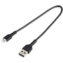 StarTech.com RUSBLTMM30CMB кабел за мобилен телефон Черен 0,3 м USB A Lightning